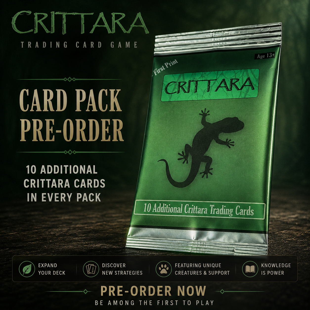 Crittara TCG Pre-Order Product Photo